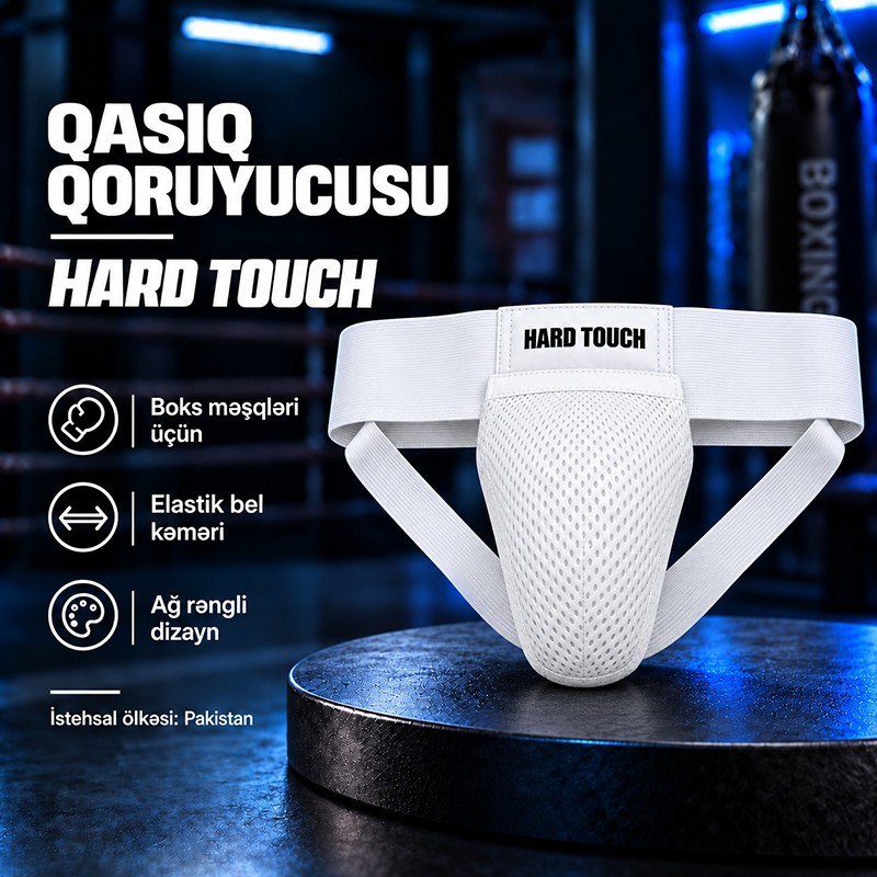 Qurşaq xaya qoruyucu ağ